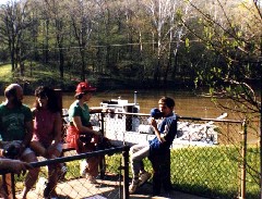 Ruth Bennett McDougal Dorrough; Andy McDougal; Kentucky Trips Green River- near Mammoth Cave